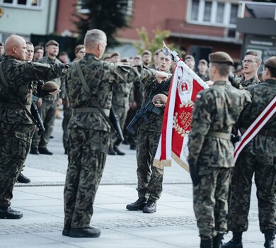 Podlascy Terytorialsi zaprzysiężeni w Kolnie