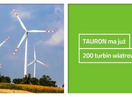 TAURON ma już 200 turbin wiatrowych