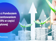 Bank Pocztowy wychodzi z korzystną ofertą dla oszczędzających, proponując wyższe oprocentowanie na Lokacie z Funduszem - nawet 8% na części depozytowej 