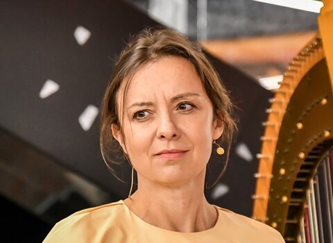 Na zdjęciu Małgorzata Brajner-Białas. 