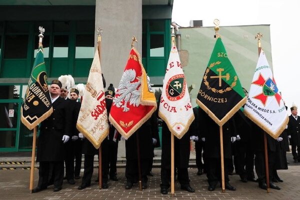 obchody 40  i 41  rocznicy Pacyfikacji Zakładów Górniczych Rudna