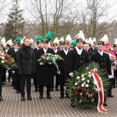 obchody 40  i 41  rocznicy Pacyfikacji Zakładów Górniczych Rudna