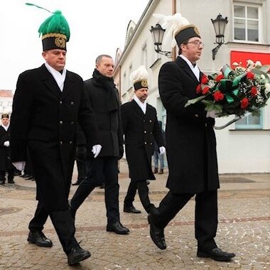 obchody 40  i 41  rocznicy Pacyfikacji Zakładów Górniczych Rudna