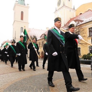 obchody 40  i 41  rocznicy Pacyfikacji Zakładów Górniczych Rudna