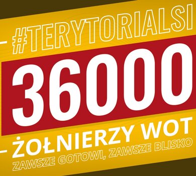 36 tys. żołnierzy w szeregach Terytorialsów – WOT rośnie w siłę!