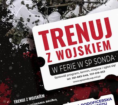 Trenuj z Wojskiem w ferie - SP SONDA