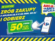 Carrefour rozdaje klientom pieniądze w aplikacji. Ruszyła kolejna odsłona Akcji Antyinflacja