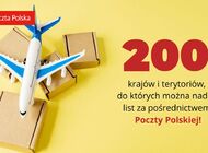 Już 200 krajów i terytoriów, do których można nadać list za pośrednictwem Poczty Polskiej