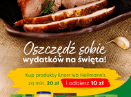 Oszczędź sobie wydatków na święta z Knorr