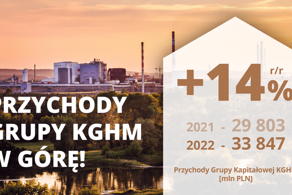 Przychody Grupy KGHM w 2022 r.