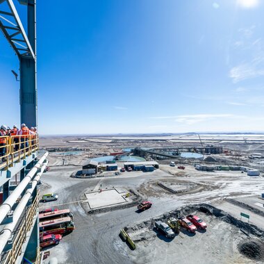 Wicepremier Jacek Sasin odwiedził należącą do KGHM kopalnię Sierra Gorda w Chile (3)