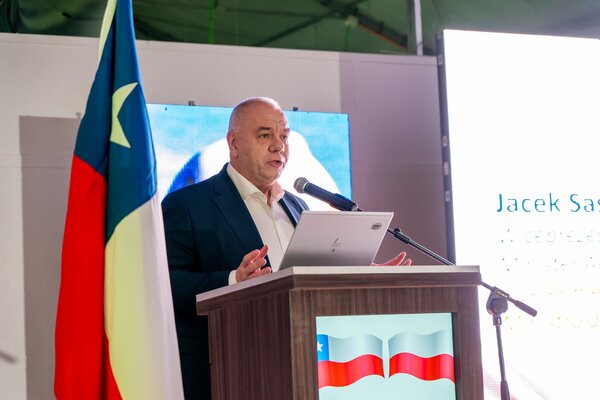 Wicepremier Jacek Sasin odwiedził należącą do KGHM kopalnię Sierra Gorda w Chile (6)