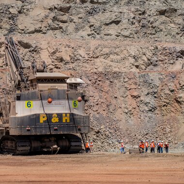 Wicepremier Jacek Sasin odwiedził należącą do KGHM kopalnię Sierra Gorda w Chile (11)