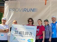 Podczas szóstej edycji Provi RUN zebrano kwotę 32 400 zł dla Fundacji Gajusz 