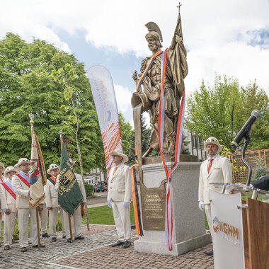 Pomnik Św. Floriana Huta Miedzi Legnica