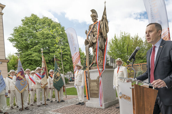 Pomnik Św. Floriana Huta Miedzi Legnica