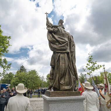 Pomnik Św. Floriana Huta Miedzi Legnica