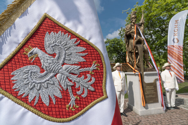 Pomnik Św. Floriana Huta Miedzi Legnica