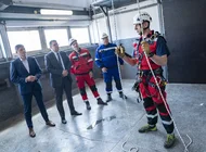 Nowa sala szkoleniowa dla ratowniczej sekcji wysokościowej w Zakładach Górniczych Rudna
