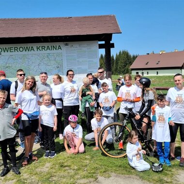 Rowerowy Rajd Rodzin Zastępczych - Jakuszyce 2023