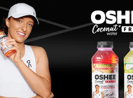 Nowy napój OSHEE Vitamin Water z wodą kokosową opracowany wspólnie z Igą Świątek i jej sztabem