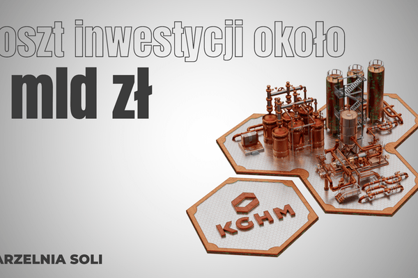 Warzelnia Soli - Koszt inwestycji około 1 mld zł