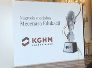 KGHM Polska Miedź S.A. z tytułem Mecenasa Edukacji 