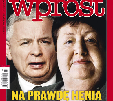Okładka WPROST NR 37/2010.