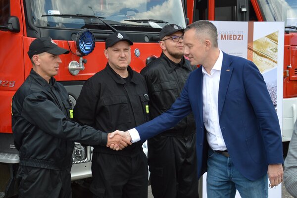 Ochotnicze Straże Pożarne otrzymają wsparcie od KGHM