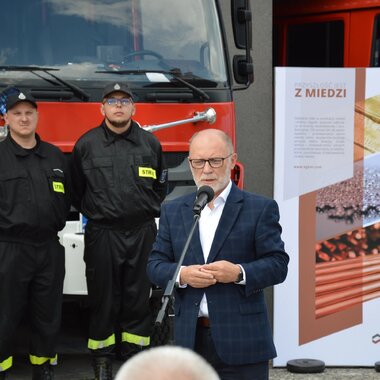 Ochotnicze Straże Pożarne otrzymają wsparcie od KGHM