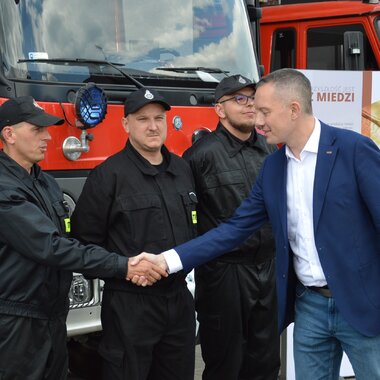 Ochotnicze Straże Pożarne otrzymają wsparcie od KGHM