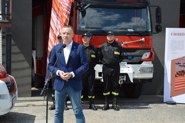 Ochotnicze Straże Pożarne otrzymają wsparcie od KGHM