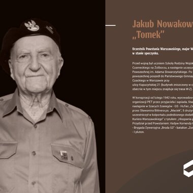 KGHM Szlakiem Powstania Warszawskiego - Jakub Nowakowski "TOMEK"