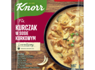 Fix Kurczak w sosie – nowość od marki Knorr!  Idealnie kremowy sos w trzech pysznych wariantach smakowych