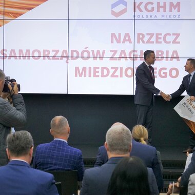 KGHM na rzecz samorządów Zagłębia Miedziowego