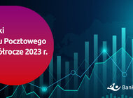 Bank Pocztowy z najlepszymi wynikami w historii -  zysk netto  za I półrocze 2023 r. wyniósł 106,5 mln zł