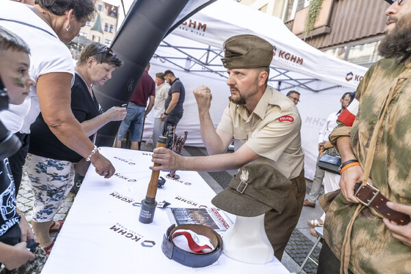 Strefa KGHM na pikniku wojskowym w Legnicy