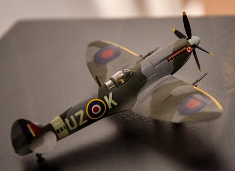 Model samolotu Supermarine Spitfire Mk. IX. 