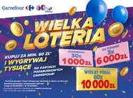 Carrefour rozda klientom 1,8 miliona złotych w bonach na zakupy - ruszyła Wielka Loteria Urodzinowa sieci