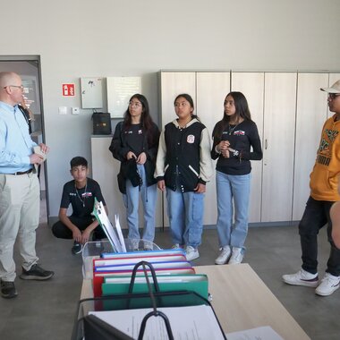 Wizyta uczniów z Chile w KGHM i Zagłębiu Miedziowym (4)
