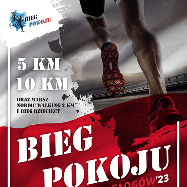 Bieg Pokoju - plakat