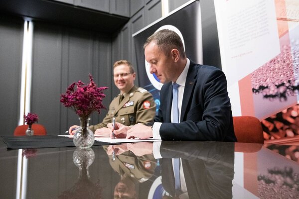 KGHM podpisał list intencyjny z Wojskami Obrony Cyberprzestrzeni (2)