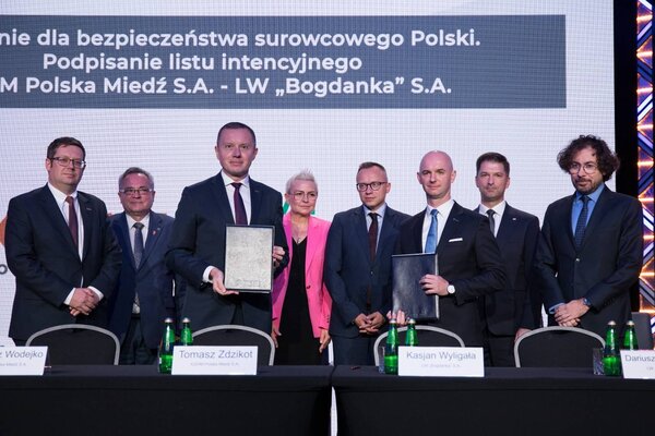 KGHM i Lubelski Węgiel „Bogdanka” podpisały list intencyjny o współpracy (1)