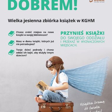 Wielka jesienna zbiórka książek w KGHM