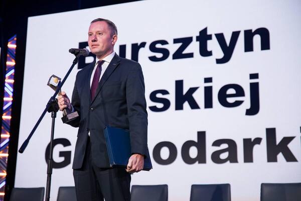 „Bursztyn Polskiej Gospodarki” dla prezesa KGHM Tomasza Zdzikota (1)
