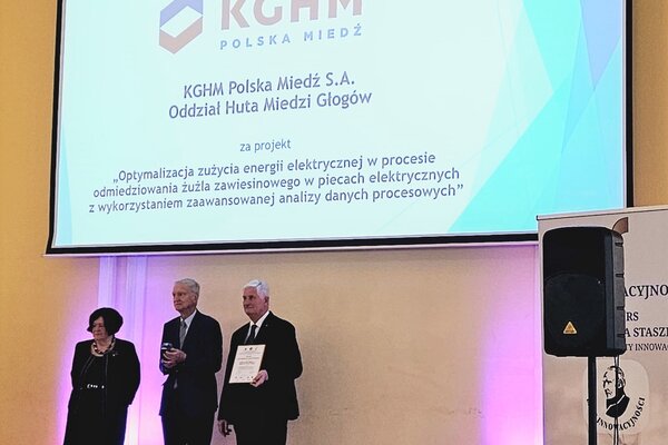 Huta Miedzi Głogów i Zakład Hydrotechniczny KGHM nagrodzone Złotym Laurem Innowacyjności (3)