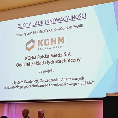 Huta Miedzi Głogów i Zakład Hydrotechniczny KGHM nagrodzone Złotym Laurem Innowacyjności (5)