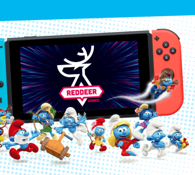 004 smurfs banner