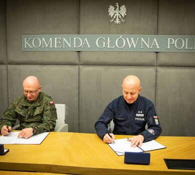 Porozumienie pomiędzy Dowódcą WOT a Komendantem Głównym Policji