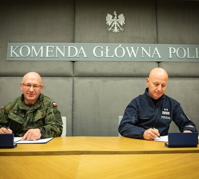 Porozumienie pomiędzy Dowódcą WOT a Komendantem Głównym Policji